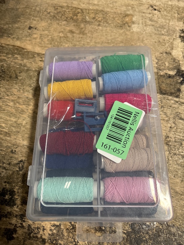 Photo 1 of CODOHI 24PCS Elastic Sewing Thread for Sewing Machine, 0.5 mm Shirring Elastic Thread for Sewing, Serger, Overlock Machines Quilting Knitting,Weave,DIY, 30m Each Spool