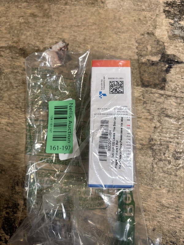 Photo 1 of 3x5 Inch Handle with Care This Side Up 100 Permanent Adhesive Fragile Stickers for Shipping Moving Glass Labels (1 Roll, 100 Labels)
