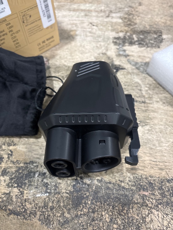Photo 1 of 2025 Upgraded for Tesla Supercharger to CCS1 Charger Adapter, Max 500A 1000V Fast Charge NACS to CCS Electric Vehicle Charging Adapter Compatible with Tesla Supercharger, Fit for Rivian,Ford,GM EVs