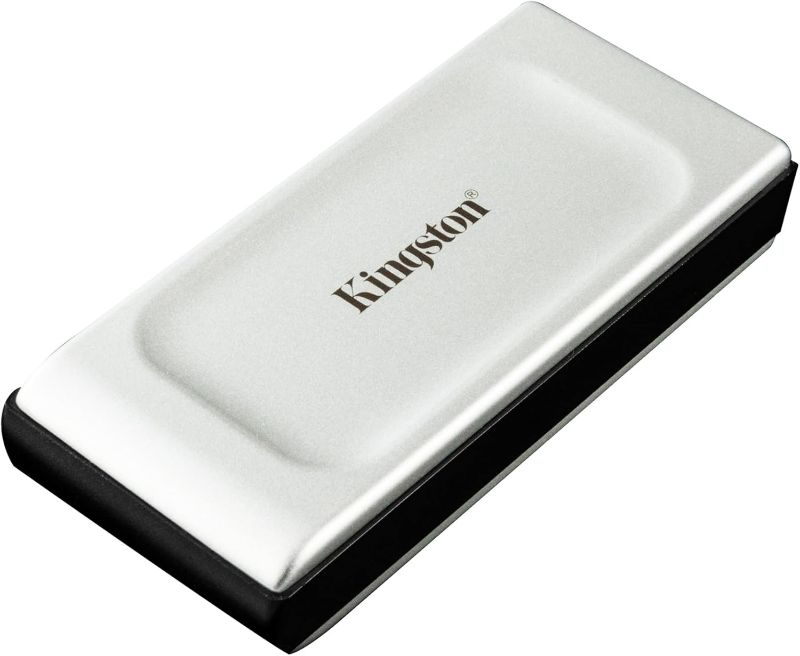 Photo 1 of **SEE NOTES** Kingston XS2000 2TB High Performance Portable SSD with USB-C | Pocket-sized | USB 3.2 Gen 2x2 | External Solid State Drive | Up to 2000MB/s | SXS2000/2000G