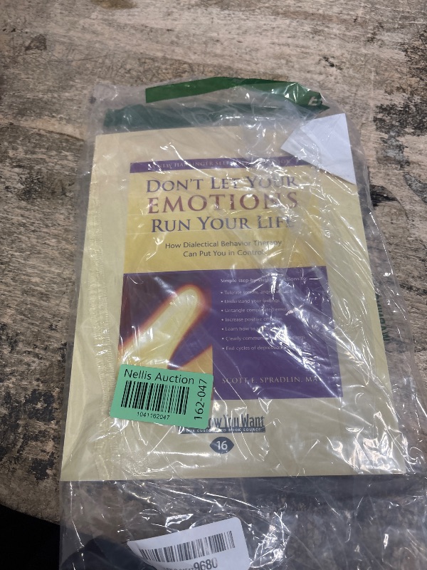 Photo 1 of Don't Let Your Emotions Run Your Life: How Dialectical Behavior Therapy Can Put You in Control