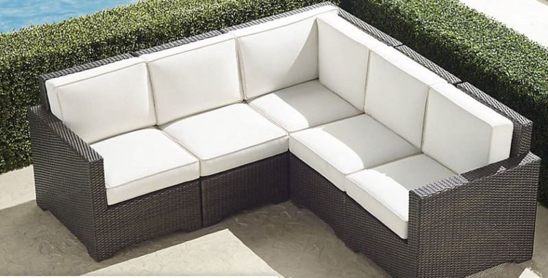 Photo 1 of ** PARTIAL SET, DOES NOT INCLUDE FULL SET** 
3 piece outdoor sectional sofa ( stock photo only for reference)  