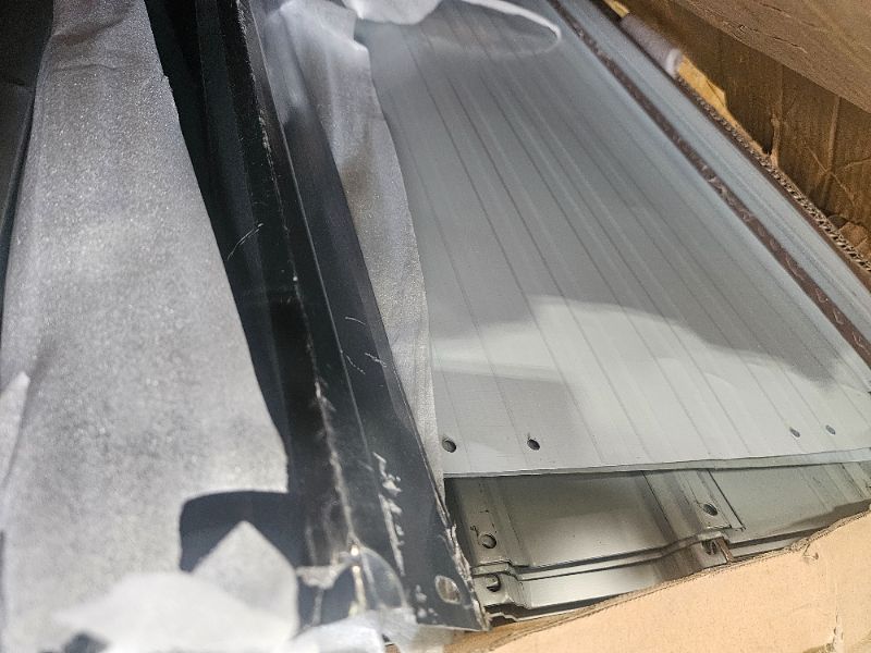 Photo 1 of ** incomplete set, wall or roof metal sheets only, FINAL SALE ** Keter Outdoor Storage Tool Shed for House, Lawn & Garden, 6x8’ Darwin, Graphite