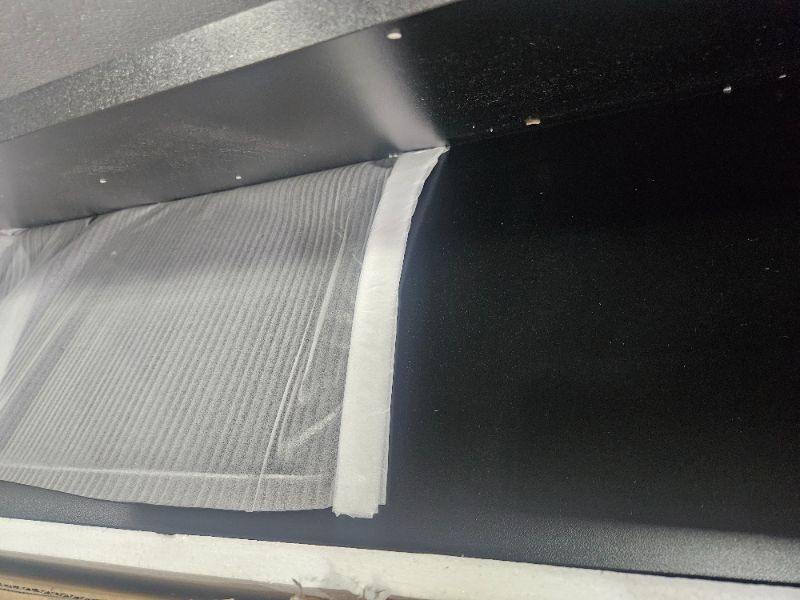 Photo 1 of ***DAMAGED - CORNERS CHIPPED - SEE PICTURES***
Econoco - Commercial Melamine Shelf - Fits Various Econoco Display Units - Wooden Shelf with Black Melamine Finish - Merchandise Display - Strong & Durable - 14”W x 48”L Shelf - Black - Pack of 4