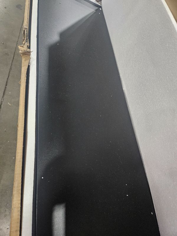 Photo 1 of ***DAMAGED - CORNERS CHIPPED - SEE PICTURES***
Econoco - Commercial Melamine Shelf - Fits Various Econoco Display Units - Wooden Shelf with Black Melamine Finish - Merchandise Display - Strong & Durable - 14”W x 48”L Shelf - Black - Pack of 4