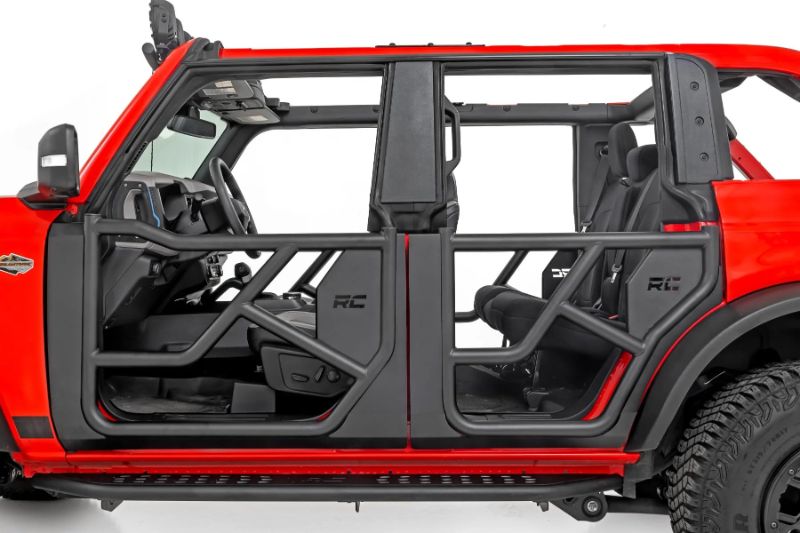 Photo 1 of  ***ONLY 2 DOORS INCLUDED Rough Country Steel Tube Doors for Ford Bronco 4-Door (2021-2024)