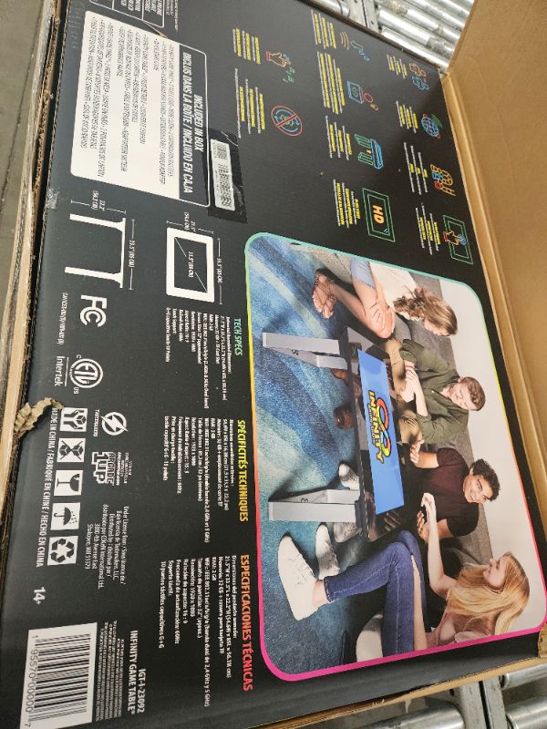 Photo 1 of Arcade 1Up 32" Screen Infinity Game Table - Electronic Games