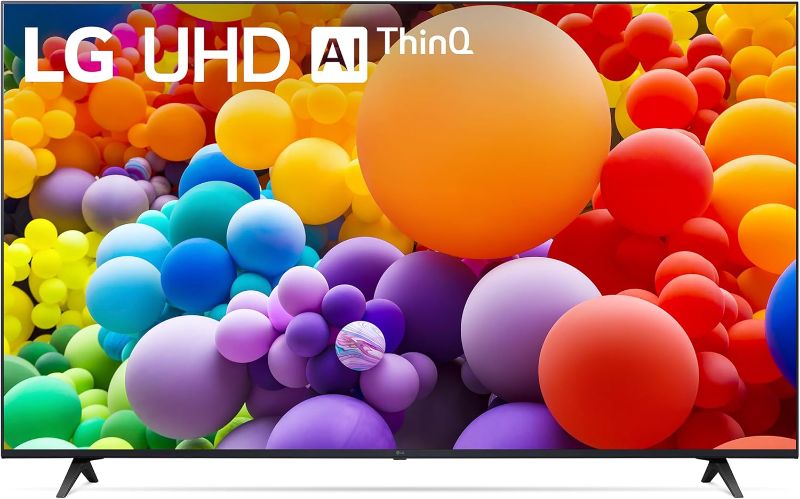 Photo 1 of ***FINAL SALE SCREEN SHATTERED NON REFUNDABLE PARTS ONLY*** LG 55-Inch Class UT75 Series LED Smart TV 4K Processor Flat Screen AI-Powered with Alexa Built-in (55UT75