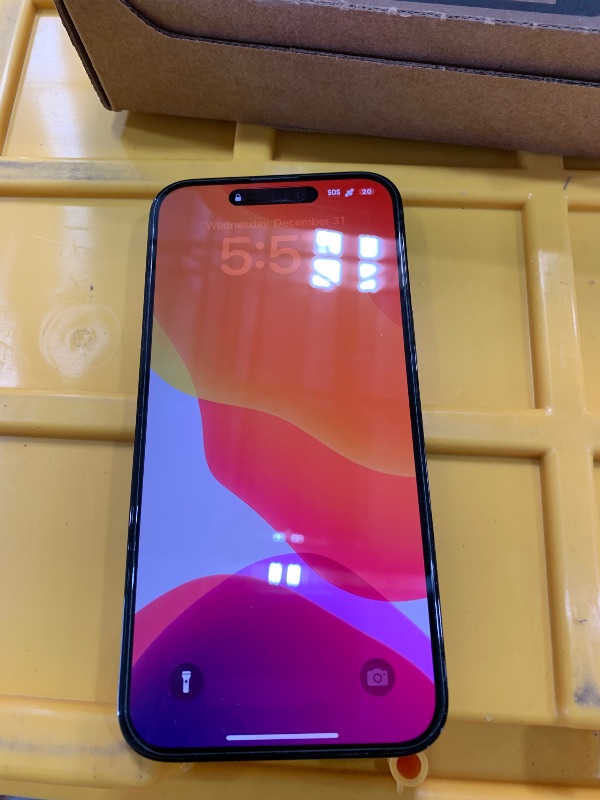 Photo 1 of ***FINAL SALE/LOCKED BY PASSWORD CODE*** Apple iPhone 12 Pro 5G, US Version, 256GB, Silver  (Renewed)