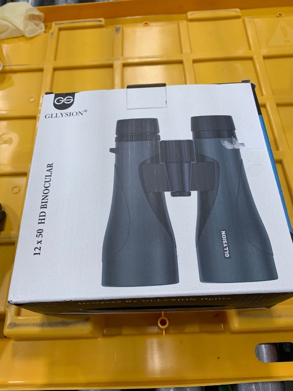 Photo 1 of 12X50 Professional HD Binoculars for Adults with Phone Adapter, High Power Binoculars with BaK4 prisms, Super Bright Lightweight & Waterproof Binoculars Perfect for Bird Watching, Hunting, Stargazing