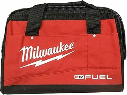 Photo 1 of -Milwaukee Heavy Duty (FUEL Tool Bag). Fits (1-2 Tool Kit) 2760-20, 2866-22, 2866-20, Fuel Screwgun and other Cordless Tools alike
-Milwaukee Genuine OEM 48-59-2401 M12 Lithium Ion 12 Volt Battery Charger w/LED Indicating, Red
-Milwaukee 48-11-2440 M12 RE