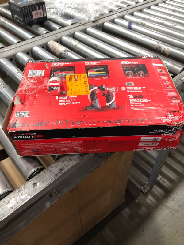 Photo 1 of -Milwaukee Heavy Duty (FUEL Tool Bag). Fits (1-2 Tool Kit) 2760-20, 2866-22, 2866-20, Fuel Screwgun and other Cordless Tools alike
-Milwaukee Genuine OEM 48-59-2401 M12 Lithium Ion 12 Volt Battery Charger w/LED Indicating, Red
-Milwaukee 48-11-2440 M12 RE