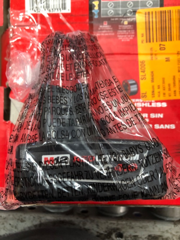 Photo 1 of -Milwaukee Heavy Duty (FUEL Tool Bag). Fits (1-2 Tool Kit) 2760-20, 2866-22, 2866-20, Fuel Screwgun and other Cordless Tools alike
-Milwaukee Genuine OEM 48-59-2401 M12 Lithium Ion 12 Volt Battery Charger w/LED Indicating, Red
-Milwaukee 48-11-2440 M12 RE