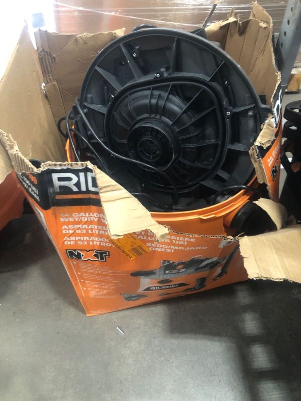 Photo 1 of ***HEAVILY USED***

16 Gal. 6.5-Peak HP NXT Wet/Dry Shop Vacuum with Detachable Blower, Filter, Hose and Accessories