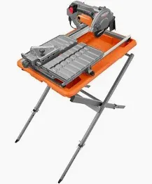 Photo 1 of RIDGID 12 Amp Corded 8 in. Tile Saw with Extended Rip
