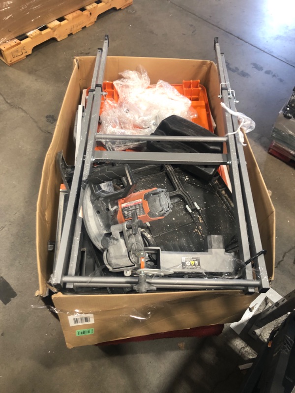 Photo 1 of RIDGID 12 Amp Corded 8 in. Tile Saw with Extended Rip
