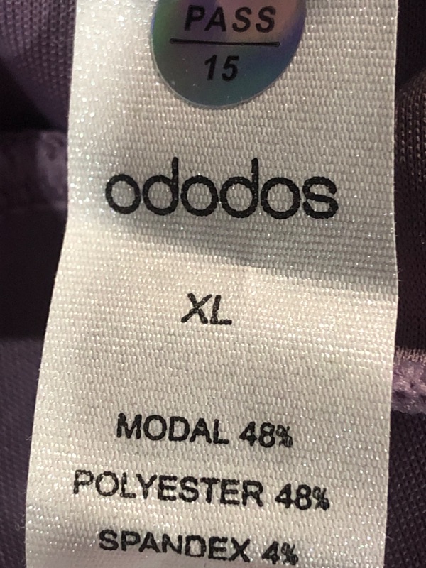 Photo 1 of (right pocket damaged) ODODOS Modal Soft Wide Leg Pants for Women High Waist Casual Relaxed Pants with Pockets, 29" Inseam, Taro Purple, X-Large