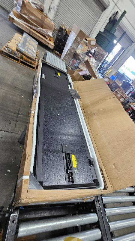 Photo 1 of 5.5FT Tri-Fold Soft Tonneau Cover For 2015-2025 Ford F150 Styleside Truck Bed