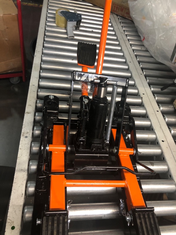 Photo 1 of (see all images)VEVOR Hydraulic Motorcycle Lift Jack 1500 LBS Capacity ATV Scissor Lift Jack Portable Motorcycle Lift 