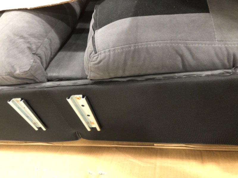 Photo 1 of ** Incomplete set, only left chaise is included ** SEVOBAL U Shaped Sofa, Sectional Couches for Living Room, 4 Seat Modular Sectional Sofa Set with Double Chaise & Comfortable Cushions, Deep Grey
