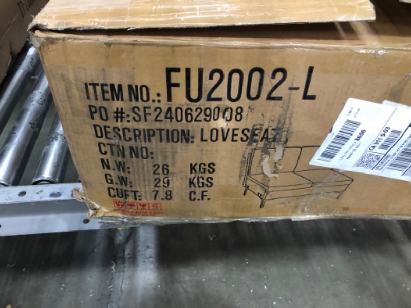 Photo 1 of ** Incomplete set, only love seat is included ** SEVOBAL U Shaped Sofa, Sectional Couches for Living Room, 4 Seat Modular Sectional Sofa Set with Double Chaise & Comfortable Cushions, Deep Grey