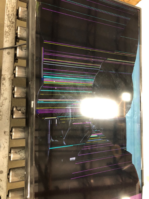 Photo 1 of ** BROKEN SCREEN, FINAL SALE ** Roku Smart TV – 40-Inch Select Series 1080p Full HD RokuTV with Roku Voice Remote, Bright Picture, Customizable Home Screen – Live Local News, Sports, Gaming