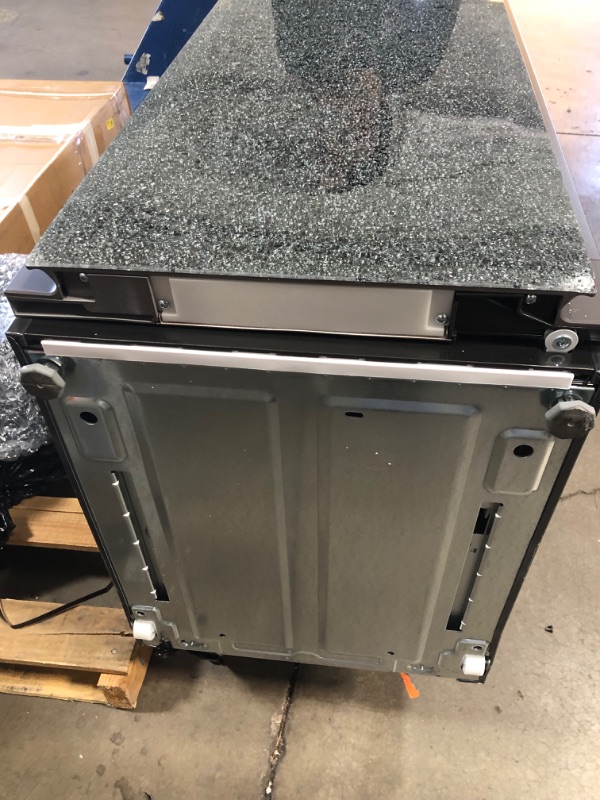 Photo 1 of ** Glass door is shattered ** LG Styler Steam Closet | Clothes Steamer for Garments and Household Item Care | Sanitize, Deodorize, Freshen & Dry with Steam Technology & Moving Hangers| Easy Install | Wi-Fi enabled| Mirror (S3MFBN)