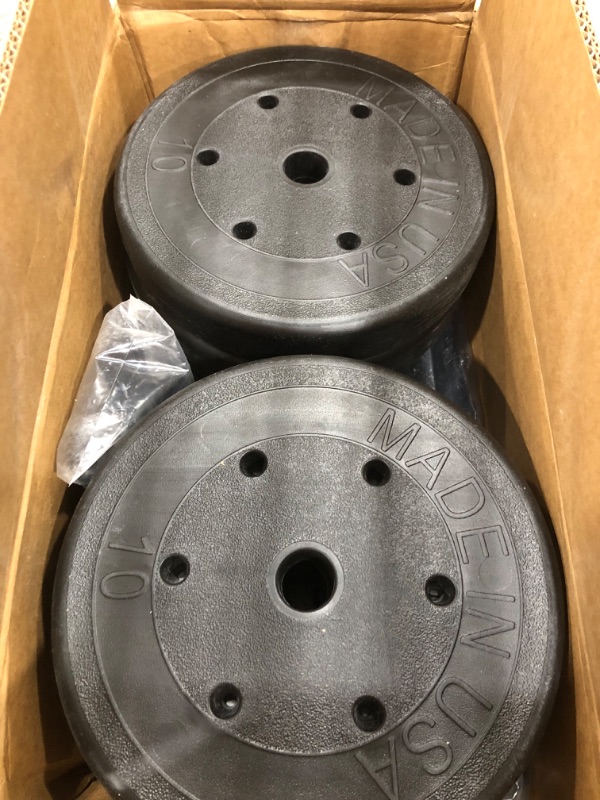Photo 1 of 105 Pound Barbell Weight Set for Home Gym| Adjustable Weight Set 