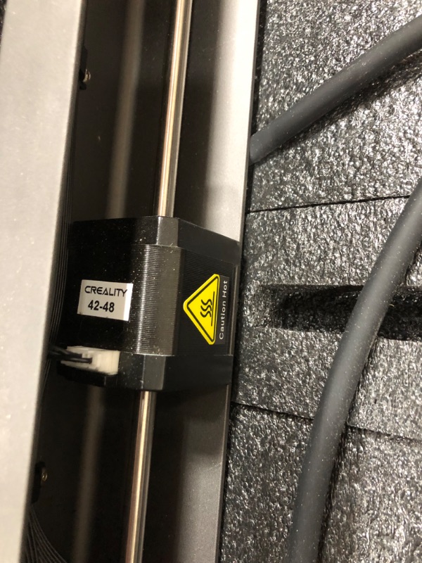 Photo 1 of (PARTS) (NOT A COMPLETE SET) (Item is not only missing the cover but the laser, base, air hose, etc.) Creality Laser Engraver Enclosed, Falcon2 Pro 60W Output Laser Engraving Machine, 25000mm/min Speed Laser Cutter with Air Assist, Auto Fan, Camera Positi