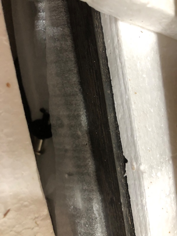 Photo 1 of YITAHOME Coffee Tables Farmhouse Coffee Table with Storage Rustic Wood Cocktail Table,Square Coffee Table for Living Meeting Room with Half Open Storage Compartment,Dark Rustic Oak