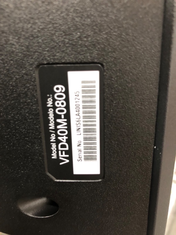 Photo 1 of ** Does not turn on** VIZIO 40-inch Full HD 1080p Smart TV with DTS Virtual: X, Alexa Compatibility, Google Cast Built-in, Bluetooth Headphone Capable, (VFD40M-08 New)