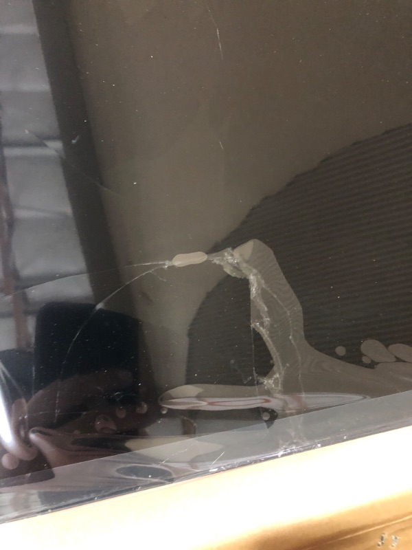 Photo 1 of ** BROKEN SCREEN ** TCL 55-Inch Class S5 UHD 4K LED Smart TV with Fire TV (55S551F, 2024 Model), Dolby Vision, HDR PRO+, Dolby Atmos, Alexa Built-in with Voice Remote, Apple AirPlay 2 Compatibility, Streaming Television
