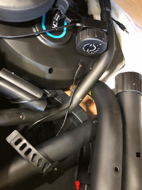 Photo 1 of MERACH Recumbent Exercise Bike for Home with Smart Bluetooth and Exclusive App Connectivity, LCD, Heart Rate Handle, S08 Magnetic Recumbent Bikes, Black