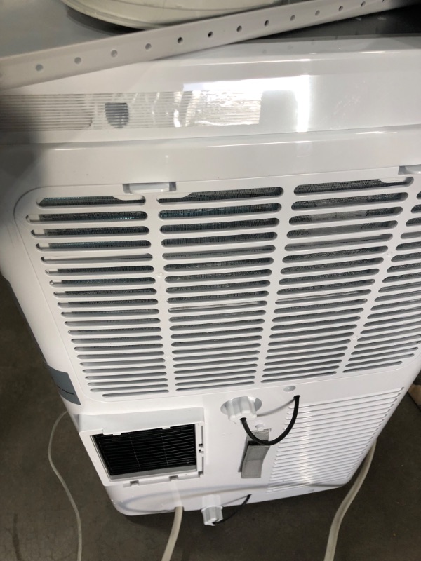 Photo 1 of BLACK+DECKER Smart Portable Air Conditioner, 14,000 BTU (10,200 BTU SACC) for Rooms up to 700 Sq. Ft., Smart Portable AC with Follow Me Remote and Window Kit, BPACT14WT, White