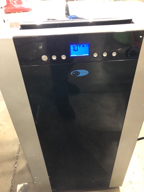 Photo 1 of (used)(see all images) Whynter Portable Air Conditioner 14,000 BTU with Dual Hose Dehumidifier & Cooling Fan for 500 Sq Ft Rooms, Includes AC Unit Window Kit, ARC-14S (9,500 SACC)