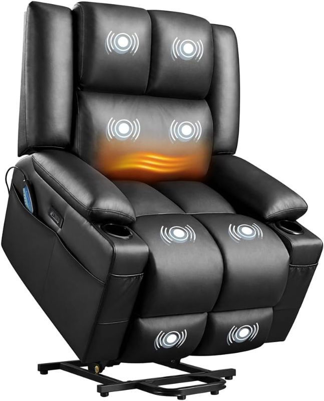 Photo 1 of ** Incomplete box 2 of 2 only missing box 1 ** Yaheetech Recliner Chair PU Leather Recliner Sofa Home Theater Seating with Lumbar Support Overstuffed High-Density Sponge Push Back Recliners Armchair for Living Room