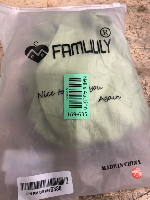 Photo 1 of Famulily Sleeveless Summer Vest Womens Summer Basic Tops Ruffled Deep V Neck Tank Tops Linen Cami Lime Green L
