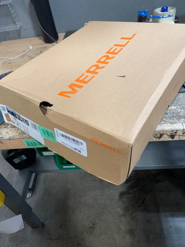 Photo 1 of Merrell Men's Moab 3 8” Zip Tactical Waterproof Boots, Durable & Comfortable Coated Leather Combat Hiking Shoes Military, Dark Coyote, 12