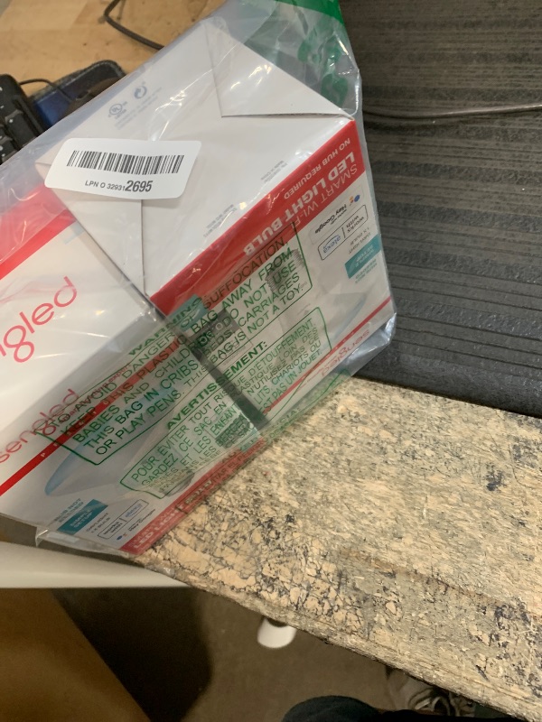 Photo 1 of Sengled BR30 Smart Light Bulb, Updated FFS WiFi Led Flood Light Bulbs, Smart Bulbs That Works with Alexa, Google Assistant, E26 Daylight,60W Equivalent, 650LM, 2.4GHz WiFi Only, No Hub Required, 2Pack