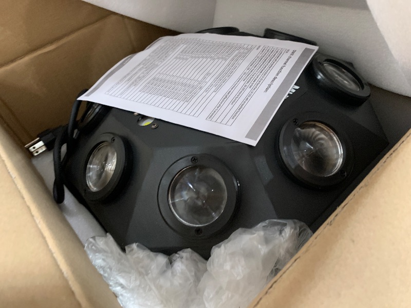 Photo 1 of 150w Moving Head RGBW DJ Light LED Rotating Beam Lights Disco Starlight Pin Light Event Lighting W/Sound Activated & DMX512, for Wedding Party Live House KTV Concert Festival
