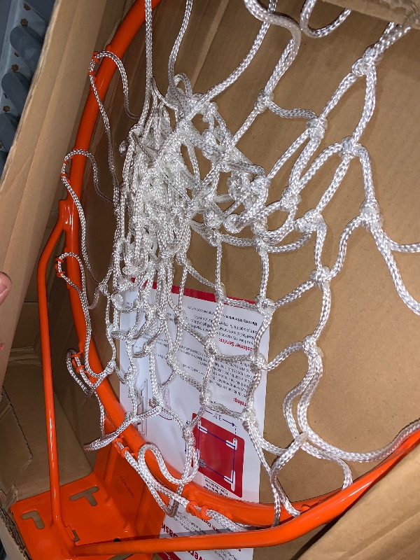 Photo 1 of ***MISSING HARDWARE*** GoSports Regulation 18 Inch Steel Basketball Rim-Use for Replacement or Garage Mount