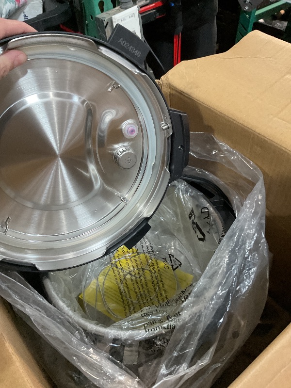 Photo 1 of Instant Pot Pro 10-in-1 Pressure Cooker, Slow Cooker, Rice/Grain Cooker, Steamer, Sauté, Sous Vide, Yogurt Maker, Sterilizer, and Warmer, Includes App With Over 800 Recipes, Black, 6 Quart