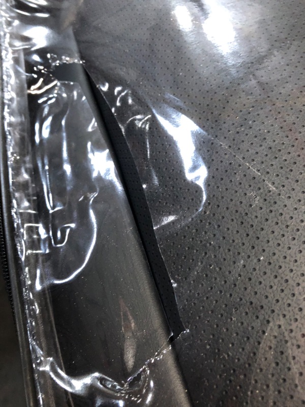 Photo 1 of ***DAMAGED - SLASHED WITH BOX CUTTER - SEE PICTURES - LIKELY MISSING PARTS***
Coverado Car Seat Covers Full Set, Seat Covers for Cars, Black Car Seat Cover, Car Seat Protector Waterproof, Nappa Leather Car Seat Cushion, Car Seat Covers Front Seats and Bac