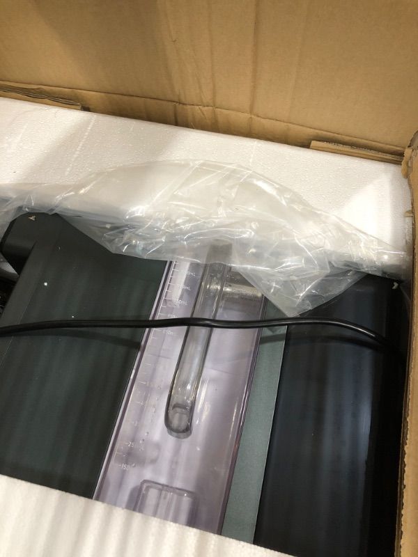 Photo 1 of 8-Stage Countertop Reverse Osmosis System, UVC & Alkaline Countertop Water Filter Hot and Cold, Hidden Carafe Design Countertop RO System NSF 58 & 372 Certified and SGS Tested, 4:1 Pure to Drain