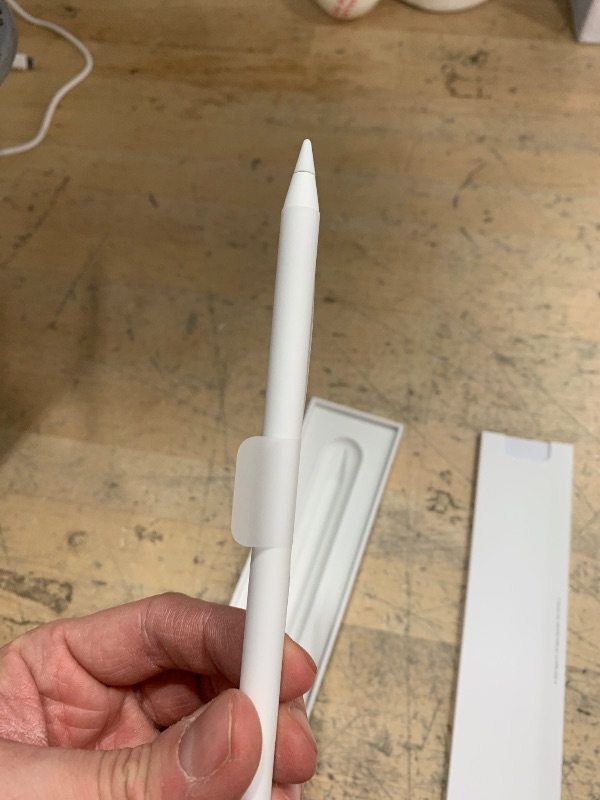 Photo 1 of Apple Pencil Pro: Advanced Tools, Pixel-Perfect Precision, Tilt and Pressure Sensitivity, and Industry-Leading Low Latency for Note-Taking, Drawing, and Art. Attaches, Charges, and Pairs Magnetically