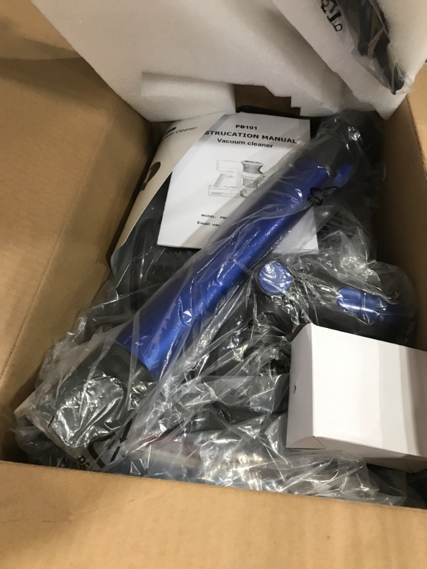 Photo 2 of MBTTODF Cordless Vacuum Cleaner, 80000 RPM High-Speed Brushless Motor Powerful Vacuum Cleaners for Home, Up to 40 Mins Runtime, Stick Vacuum with 4* LED & Rechargeable 2600 mAh Battery