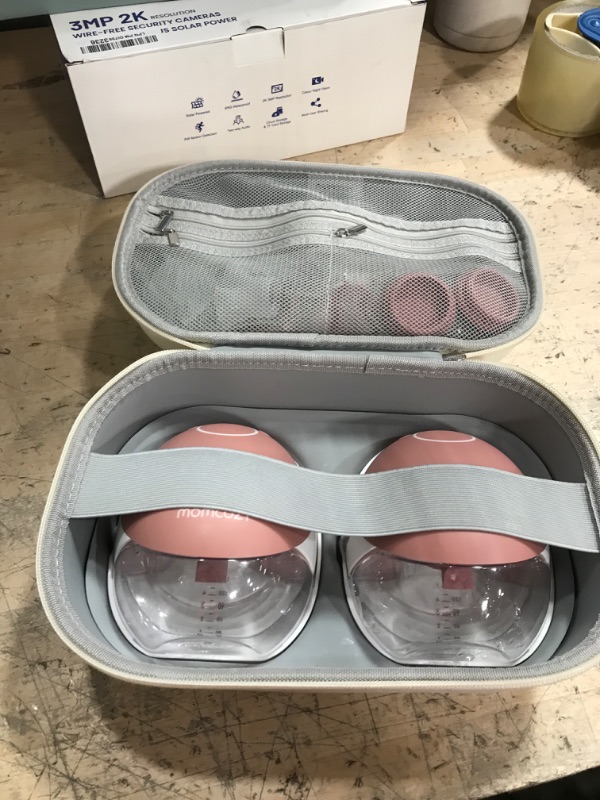 Photo 1 of ********USED***********

Momcozy Breast Pump Hands Free Upgraded Mobile Flow | M9, App Discreet Control with Personalized Multi-Modes & 15 Levels, Wearable Breast Pump 24mm, 2 Pack Cozy Red