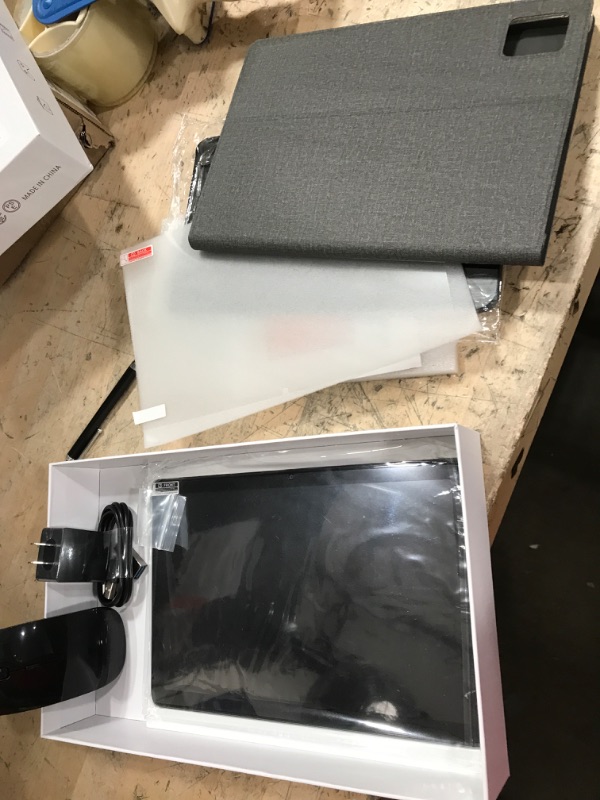 Photo 1 of Tablet 2025 Latest Android Tablet 10 inch, Octa-Core 5G WiFi Tablet with Keyboard, 128GB + 8GB + 1TB Expandable Storage, Large Touch-Screen Tablet, 13MP Dual Camera/Bluetooth/GPS/HD Display/Mouse/Case