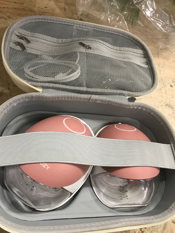 Photo 1 of *******USED**********

Momcozy Breast Pump Hands Free Upgraded Mobile Flow | M9, App Discreet Control with Personalized Multi-Modes & 15 Levels, Wearable Breast Pump 24mm, 2 Pack Cozy Red