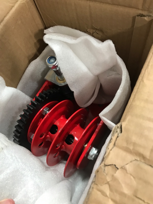 Photo 1 of Overhead Garage Storage Lift Hoist, Heavy-duty Ceiling Mounted Garage Storage Lift System for Organization - Supports 8-16ft Ceilings, 300lbs Weight, Easy Installation & Operation (Deck Not Includ)